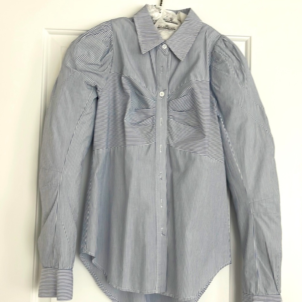 Veronica Beard striped blouse